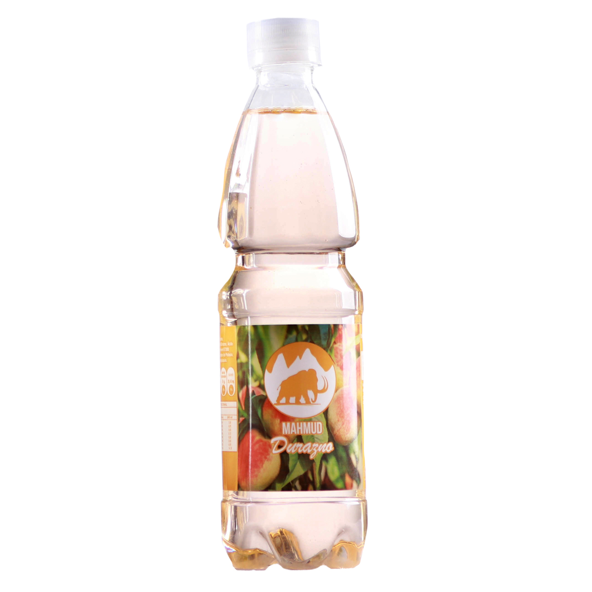 agua saborizada sabor durazno mahmud