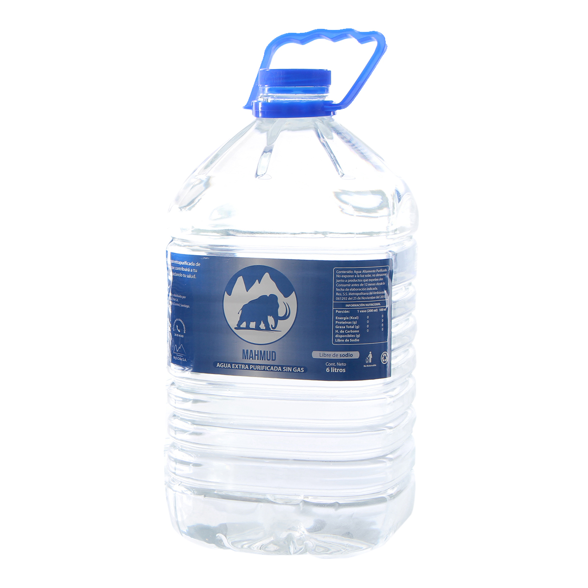 botellon de agua purificada 6 litros